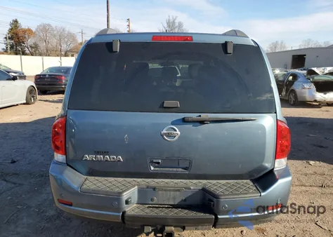 2012 Nissan Armada Sv from USA, damaged, VIN 5N1AA0ND1CN610926